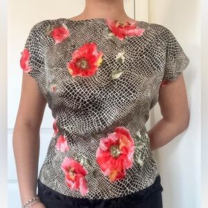 Floral Patterned Blouse
